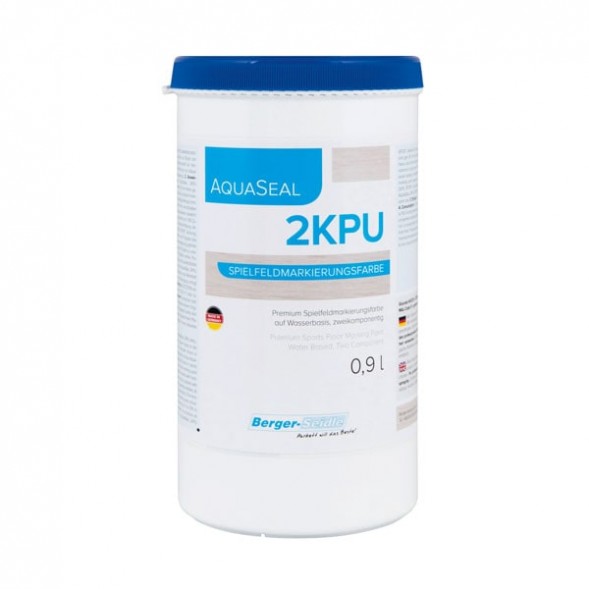Краска для разметки в спортивных залах Aqua-Seal 2KPUSpielfeldmarkie-rungsfarbe-0,99л