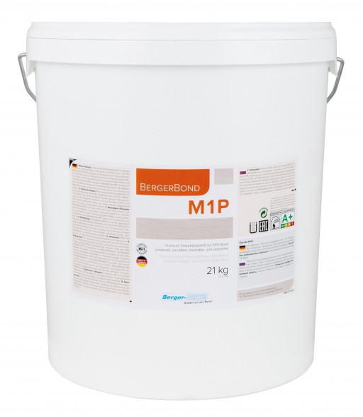 Грунты под паркетный клей BergerBond M1P-21 кг.