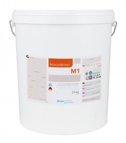 Грунты под паркетный клей BergerBond M1-21 кг.
