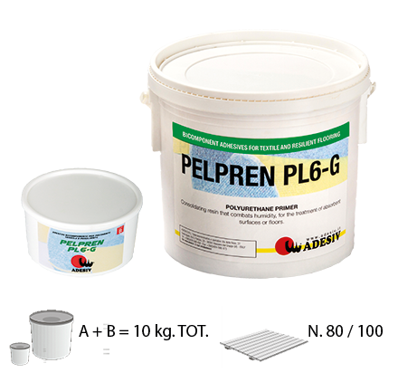 Клей для напольных покрытий из ПВХ PELPREN PL6-G